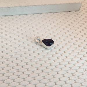 925 Small Silver Pendants <b>Graduation</b> Handmade Custom Amethyst Rough Pendants Silver Solid Silver Lightweight Gemstones Pendants - Product Image 4