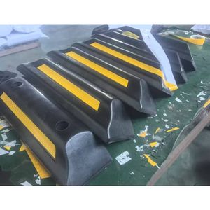 550*150 * 85mm高品質交通プラスチック車ストップ道路ホイールストッパー駐車安全 - Product Image 6