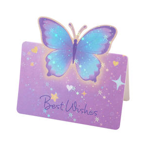 3D Butterfly <strong>Greeting</strong> <strong>Card</strong> <strong>for</strong> Mothers <strong>Day</strong> Valentine <strong>s</strong> <strong>Day</strong> Florist Christmas Creative Blessing Gift <strong>Card</strong> - Product Image 1