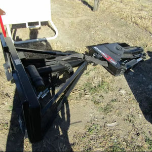 NOUVEAU Graces Mfg. Cisaille à arbres rotative pour chargeuse compacte de 8 pouces - Product Image 1