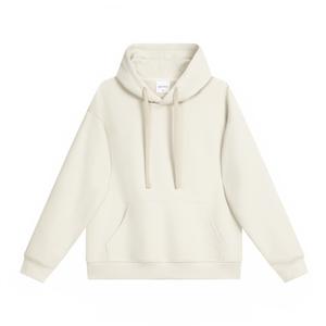 Sweat à capuche unisexe à épaules tombantes Sweatshirts surdimensionnés de haute qualité Ensembles personnalisés pour hommes Motif solide Caractéristique grande taille - Product Image 2