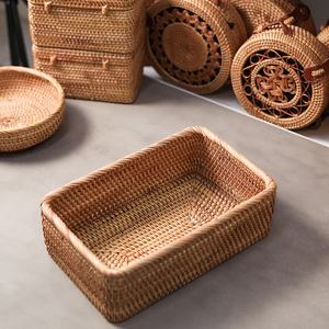 Viet Nam Factory Wholesale Proper Price Wire <b>Rattan</b> <b>Basket</b> Picnic <b>Basket</b> - Product Image 2