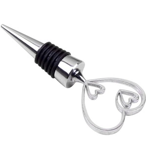 Accessoires de vin Vin Métal Bouchon de bouteille en verre en acier inoxydable Coeur de haute qualité meilleure vente en finition de haute qualité - Product Image 3