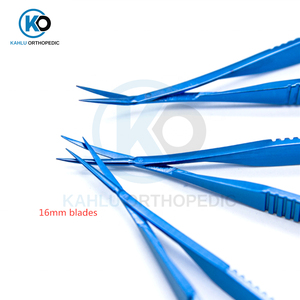 Kapsulotomy-Tijeras de Vannas, instrumentos quirúrgicos oftalmológicos de titanio de 12,5 cm, ortopédicos - Product Image 4