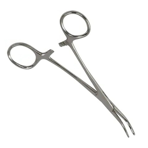 คีมหนีบหลอดเลือดแบบโค้งทำจากสแตนเลสสตีล ใช้ซ้ำได้ สะดวกสบาย - Product Image 4