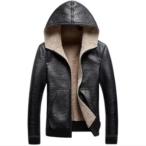 Top Trending Custom Double Faced Polar Fleece Leather Reversible Waterproof Breathable Eco-Friendly Motorcycle <b>Biker</b> <b>Jacket</b> Men - Product Image 5