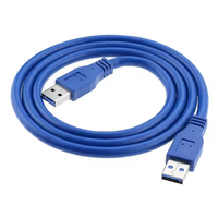 0,5m 1m 2m 3m 5m USB 3.0 USB-A Stecker auf USB-A Stecker Verlängerungskabel USB Datenkabel Extender Computerzubehör