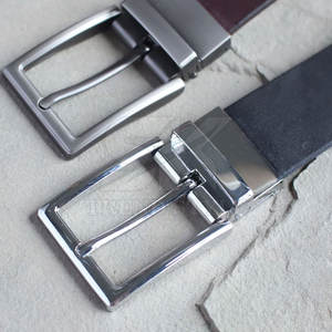 Ceinture classique en cuir à une seule couleur, sangle réglable pour la mode et le confort, ceinture en cuir véritable à une seule couleur - Product Image 5