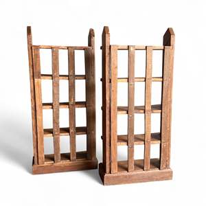 Traditional WOODEN BOOKSHELF <b>Vintage</b> Bookshelf handcrafted elegance living room Mix & Match Decor - MOQ 1 Container Only - Product Image 5