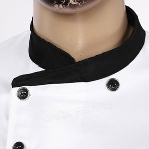 Classic <b>Top</b> Quality <b>Chef</b> Jacket for Sale New Design Custom Wholesale Price <b>Chef</b> Uniform in Different Design - Product Image 6