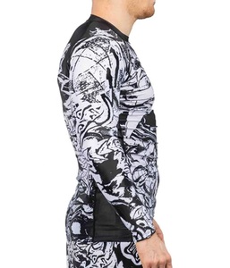 Superventas personalizado sublimación impresa todo manga completa Fitness Wear Rash Guards para hombres transpirable y venta muy barata - Product Image 3