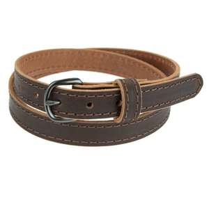 Nuevo cinturón de cuero clásico para mujer, cinturón de Color a la moda, decoración de aleación, estilo dulce, Vestido vaquero para mujer, cinturón de cuero genuino - Product Image 3