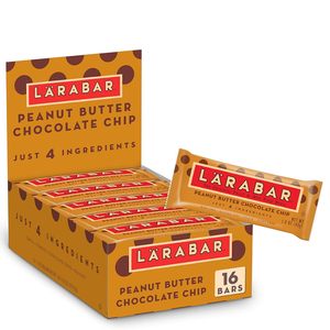 Barre de céréales Larabar au beurre de cacahuète et aux pépites de chocolat, sans gluten, aux fruits et aux noix, 16 unités - Product Image 4