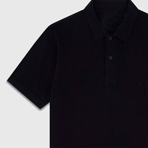 Camiseta de Manga Corta de Punto Sólido de Primera Calidad, Transpirable y Duradera para Uso Casual y Formal - Product Image 5