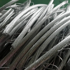 Déchets de fil d'aluminium 99,7 % de pureté provenant de fils et câbles électriques d'origine DE - Product Image 5