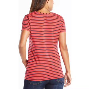 Camisetas de Verano para Mujer, Ecológicas, Casuales, de Corte Regular, Transpirables, de Secado Rápido, Cuello Redondo, Mezcla de Spandex y Algodón - Product Image 6