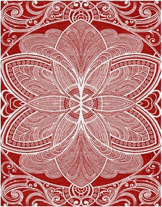 Alfombras de Lana de Pelo Medio Anudadas a Mano, Estilo Persa, con Patrón Abstracto, Antideslizantes y Ecológicas para Sala de Estar y Uso Comercial - Product Image 1