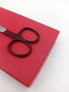 Tijeras para Cejas de Alta Calidad con Recubrimiento en Polvo, Hoja Recta, Punta Afilada, Acero Inoxidable, con su Propio Logotipo Personalizado - Product Image 5