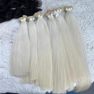 Cabello humano virgen 100% de alta calidad, cabello natural liso a granel, gran stock para hacer pelucas - Product Image 3