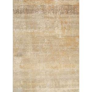 Alfombra de Lana Anudada a Mano de Gran Tamaño Uvenuti AKWL-13025, Patrón Abstracto Gris y Negro para Decoración de Sala de Estar, Producto Nuevo - Product Image 1