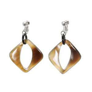 Pendientes de cuerno de búfalo de origen ético, hechos a mano, estilo tradicional indio, diseño colgante, personalizables, estilo vintage - Product Image 1