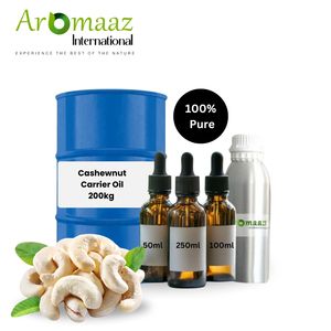 100% Huile de support de noix de cajou pure Étiquetage privé personnalisable Prix de gros - Product Image 2