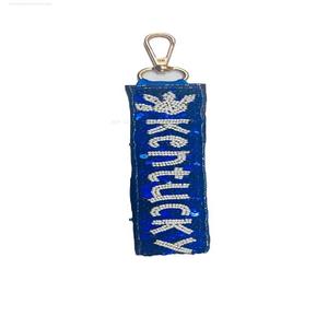 พวงกุญแจลูกปัดหลากสีสำหรับกระเป๋าแบบใสมีกระเป๋าประดับมือสไตล์อินเดียพวงกุญแจปรับแต่งได้ - Product Image 2