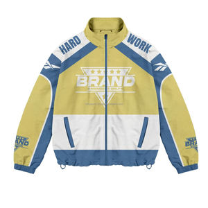 Chaqueta cortavientos 2025 de alta calidad para hombre, ropa de calle de doble color hecha a medida, chaqueta cortavientos para hombre - Product Image 1