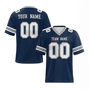 Camisetas y uniformes de fútbol americano transpirables de primera calidad, camisetas de práctica de alta calidad, diseños personalizables, 100% poliéster - Product Image 1