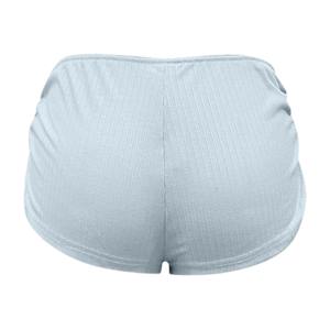 Pantalones cortos de gimnasio de cintura alta para mujer de primera calidad Diseño elegante con tela transpirable Ofertas de MOQ bajo en pantalones cortos de botín fabricados - Product Image 3