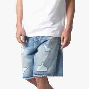 Short en jean respirant Baggy pour hommes à la mode Short en jean décontracté léger et durable - Product Image 2