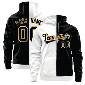 Sudadera con Capucha de Fútbol Americano Personalizada con Nombre y Número del Equipo, Sudadera Deportiva de Forro Polar Cálido para Fanáticos y Equipos, Venta al por Mayor OEM/ODM - Product Image 4