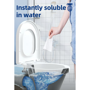 Rollos de Papel Higiénico de Bambú Premium de 3 Capas, Suaves, con Núcleo Hueco, Resistentes y Desechables en el Inodoro, con Alternativas de 2 Capas y Diseño Impreso - Product Image 6