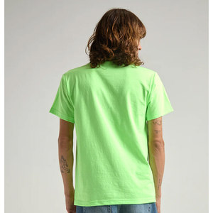 Vente en gros T-shirts unis à col rond sérigraphie personnalisée en or logo graphique grande taille t-shirts pour hommes - Product Image 6