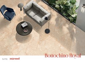 Carreaux de sol/mur en porcelaine émaillée BOTTOCHINO ROYAL 600x1200mm, antidérapants, antibactériens, résistants à l'usure, finition brillante moderne, solides - Product Image 3