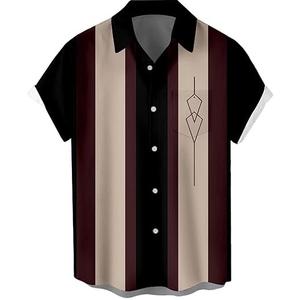 Camiseta Hawaiana Aloha Unisex de Poliéster y Algodón con Estampado Digital Personalizado, Informal, de Alta Calidad, Transpirable, de Manga Corta y Antiarrugas - Product Image 3