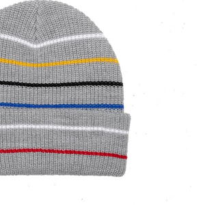 Bonnet tricoté sur mesure avec logo, bonnet unisexe épais jacquard d'hiver de haute qualité, casquettes pour hommes, vêtements de sport décontractés, vente en gros - Product Image 5