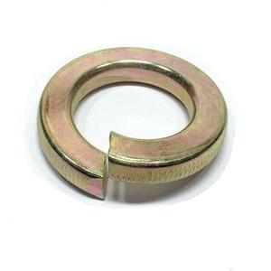 Grade 8 Hardened Yellow Zinc <b>Bolts</b> Standard 5/8 Split Lock Washers - Product Image 1