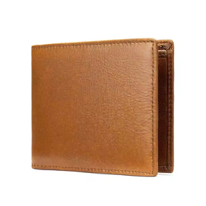 Cartera de Cuero Genuino Marrón con Tapa Blanda |   Tarjetero Delgado Hecho a Mano |   Cartera Impermeable de Lujo Unisex para Senderismo al Aire Libre - Product Image 6