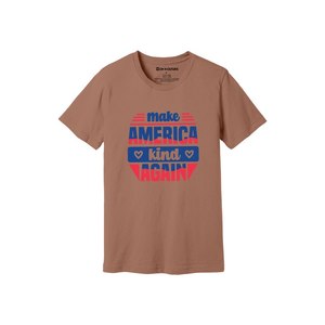 Camiseta de algodón 100% con temas de bondad, estampado de estilo informal, 12 opciones de color, 160-180, colocación de diseño personalizable GSM pesado - Product Image 1