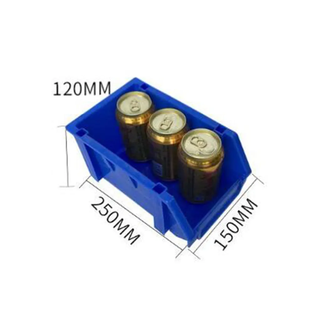 소형 부품 나사 용 창고 플라스틱 산업용 쌓을 수있는 보관함 상자