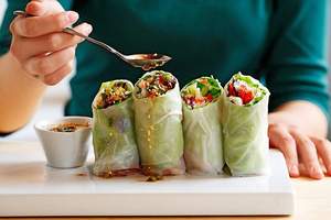 Fresh Spring <b>Rolls</b>/Crispy Fried Spring <b>Rolls</b> (Dry Style) For Adults And Children, Pre-Packinged In Bags - Product Image 4