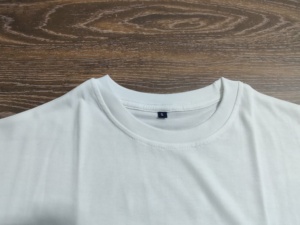 T-shirt pour homme en vente en gros T-shirt court coupe carrée délavé à l'acide Vintage 250 g/m² de T-shirt surdimensionné en coton épais pour homme - Product Image 3