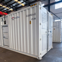 DrolinBox 40ft Kontainer Pendingin Cair Terintegrasi untuk Pertambangan Kripto, Kapasitas 192 Penambang, Perlindungan Catu Daya Tiga Lipat