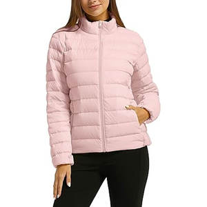 Veste courte en duvet ultra légère et pliable pour femmes, chaude, résistante à l'eau, pratique pour les voyages et compacte, pour l'extérieur - Product Image 3
