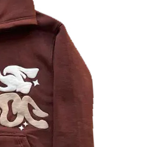 Sweat à capuche mi-lourd doux pour une utilisation à long terme, avec poignets côtelés, cordons de serrage réglables, adapté à toutes les saisons, faible MOQ - Product Image 6