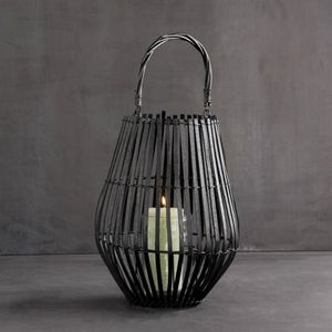Lanterne en fer, motif floral, pour extérieur, patio, matin, bougie en métal, éclairage d'intérieur, ambiance lumineuse et joyeuse - Product Image 4