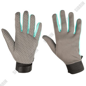 Gants de hockey sur gazon Sibrin Premium personnalisés, imprimés, avec grip en silicone antidérapant, doigts complets, écologiques, protection sportive pour l'entraînement - Product Image 6