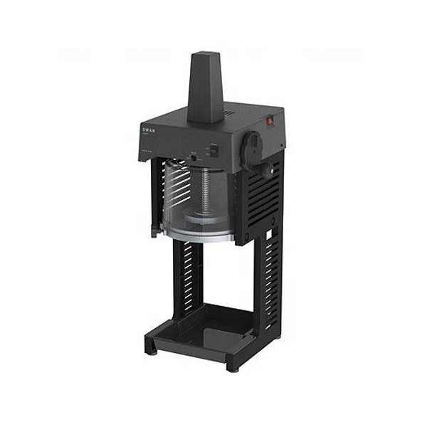 手動かき氷機 ブラック Swanシグネ シックなブラックカラースワン業務