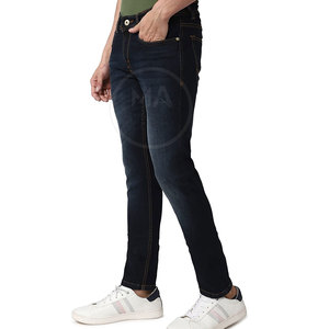 Pantalon en jean pour hommes de style High Street Salopette confortable de qualité supérieure Dernière conception avec service OEM Vente en ligne - Product Image 2
